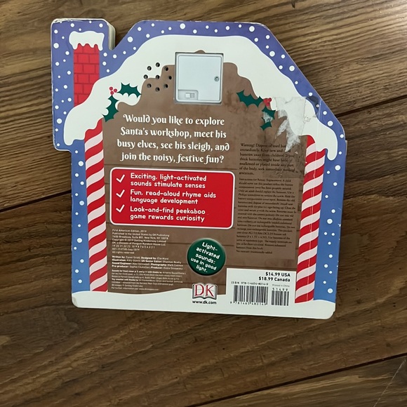 Santaβs workshop interactive book with sounds. - Picture 3 of 3